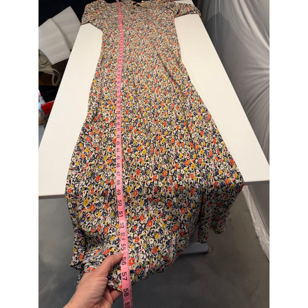Doen Womens Morisot Zelda Floral Maxi Dress Size M Romantic Boho Long Sleeve - Picture 10 of 12